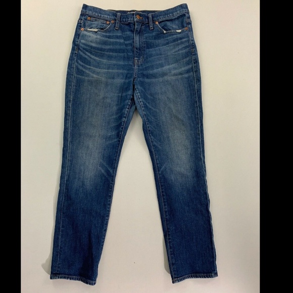 Madewell Denim - Madewell Women's Blue The High-Rise Slim Boyjean